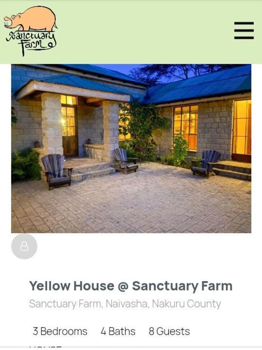 Sanctuary Farm Naivasha 빌라 외부 사진